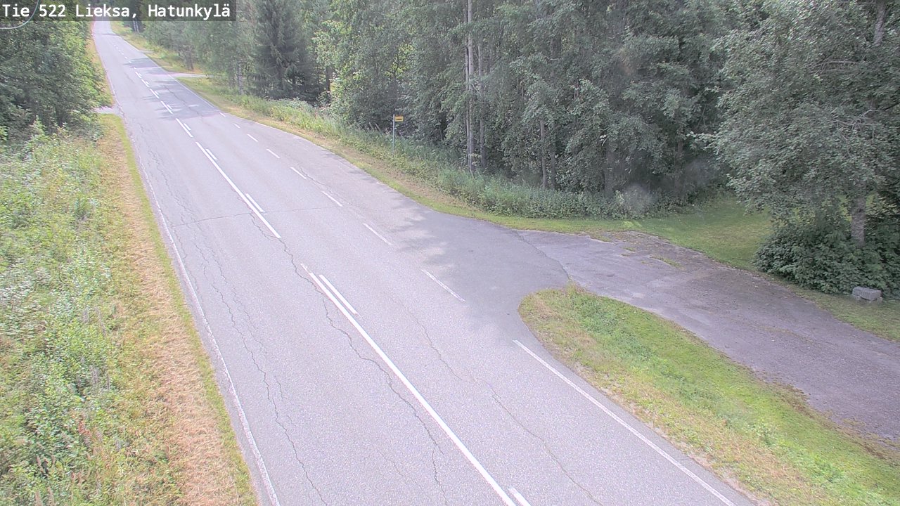 Weather Camera Image Road 522 Lieksa, Hatunkylä, Lieksa, Pohjois-Karjala
