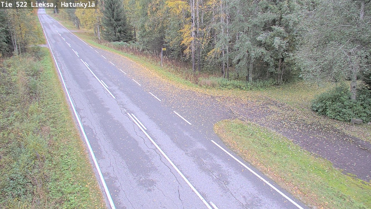 Weather Camera Image Road 522 Lieksa, Hatunkylä, Lieksa, Pohjois-Karjala