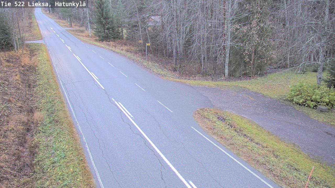 Kelikamerat Kuva Tie 522 Lieksa, Hatunkylä, Lieksa, Pohjois-Karjala