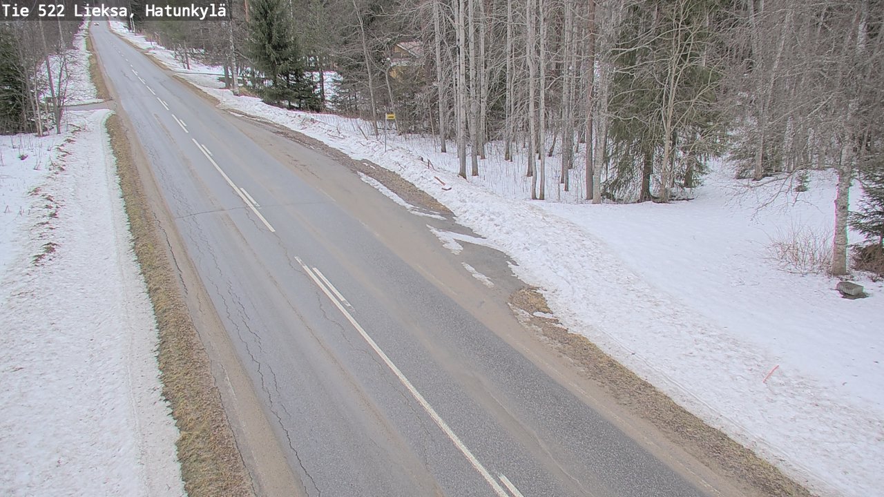 Weather Camera Image Road 522 Lieksa, Hatunkylä, Lieksa, Pohjois-Karjala