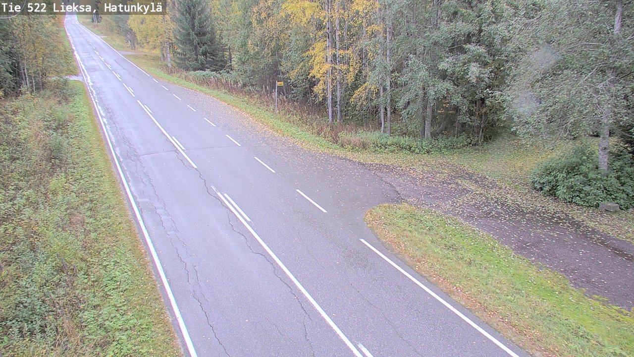 Kelikamerat Kuva Tie 522 Lieksa, Hatunkylä, Lieksa, Pohjois-Karjala