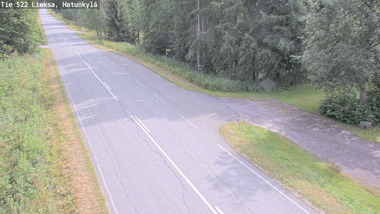Weather Camera Image Road 522 Lieksa, Hatunkylä, Lieksa, Pohjois-Karjala
