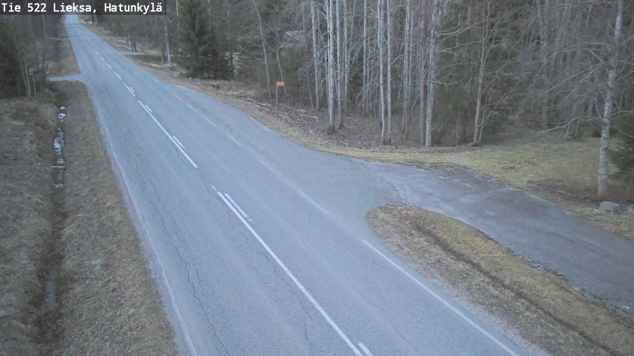 Weather Camera Image Road 522 Lieksa, Hatunkylä, Lieksa, Pohjois-Karjala