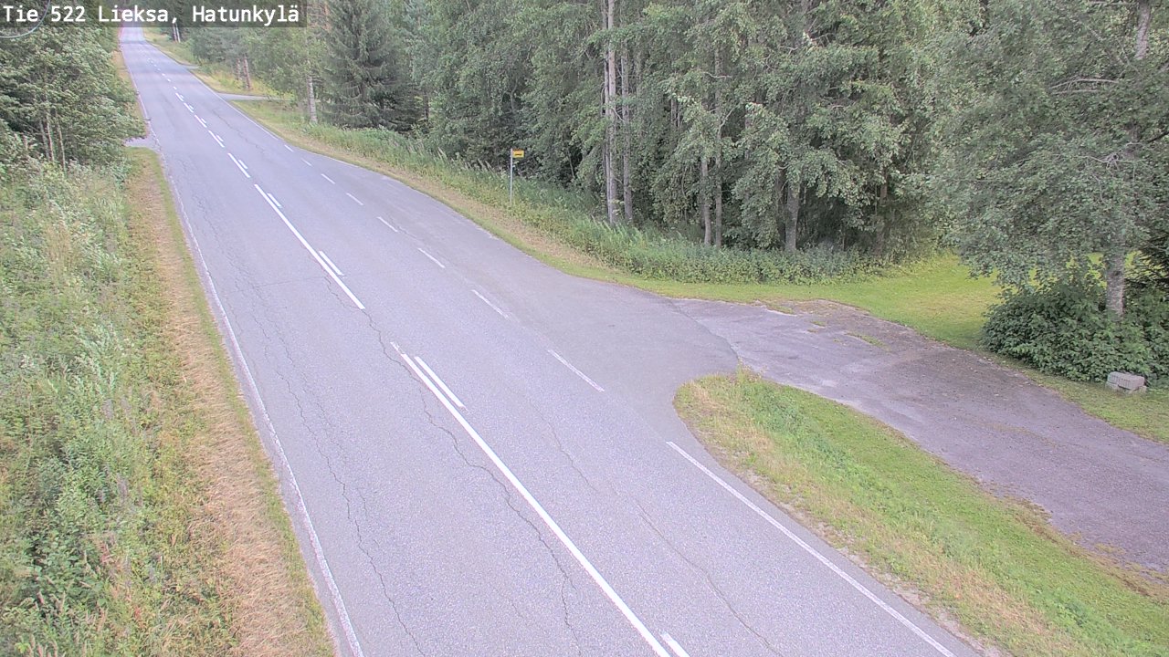 Kelikamerat Kuva Tie 522 Lieksa, Hatunkylä, Lieksa, Pohjois-Karjala