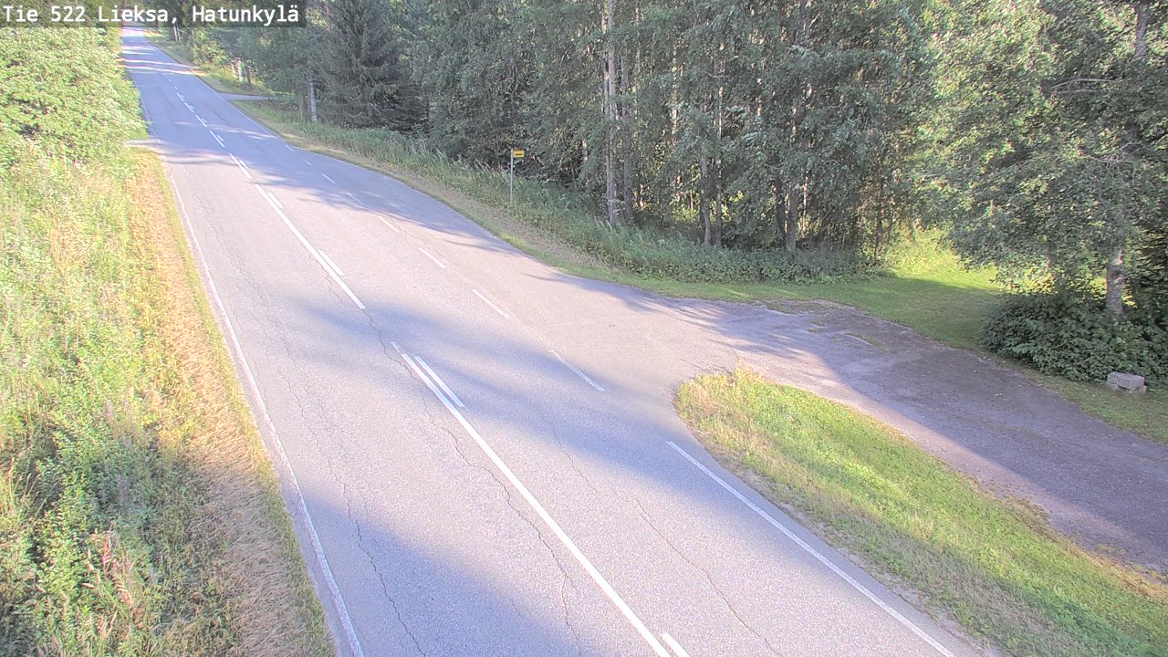 Kelikamerat Kuva Tie 522 Lieksa, Hatunkylä, Lieksa, Pohjois-Karjala