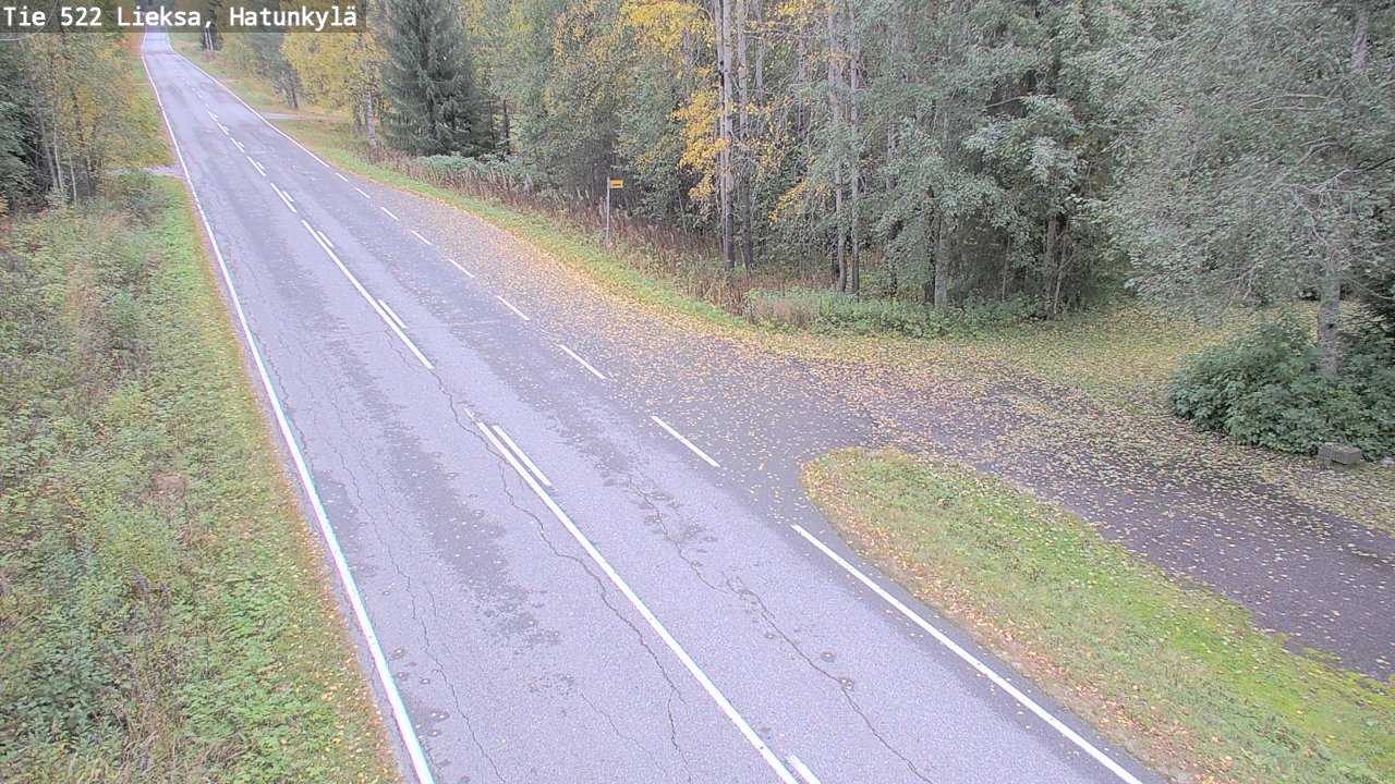 Weather Camera Image Road 522 Lieksa, Hatunkylä, Lieksa, Pohjois-Karjala
