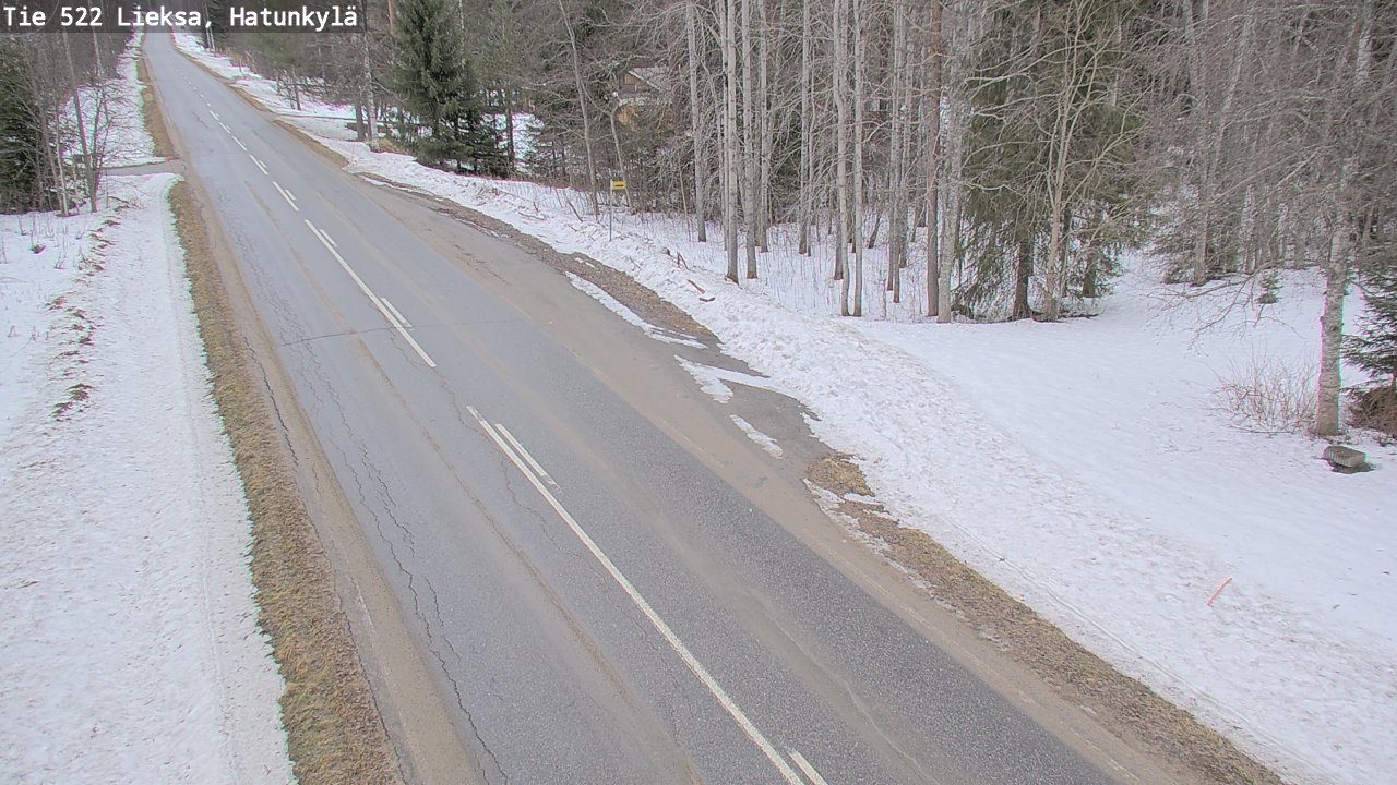 Weather Camera Image Road 522 Lieksa, Hatunkylä, Lieksa, Pohjois-Karjala