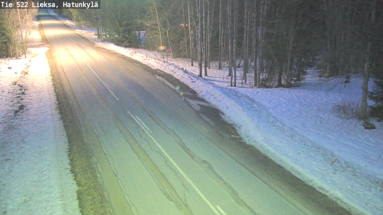 Kelikamerat Kuva Tie 522 Lieksa, Hatunkylä, Lieksa, Pohjois-Karjala