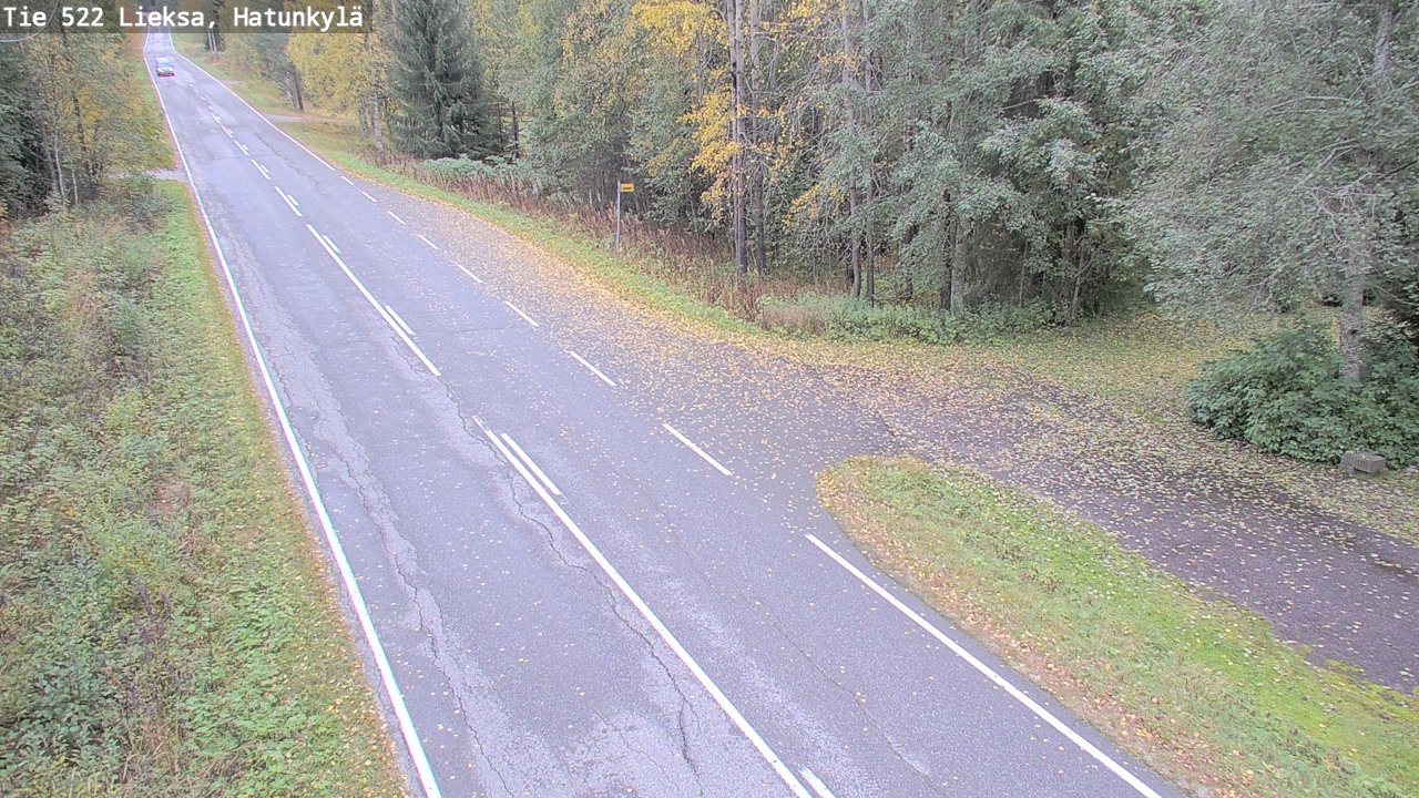 Weather Camera Image Road 522 Lieksa, Hatunkylä, Lieksa, Pohjois-Karjala