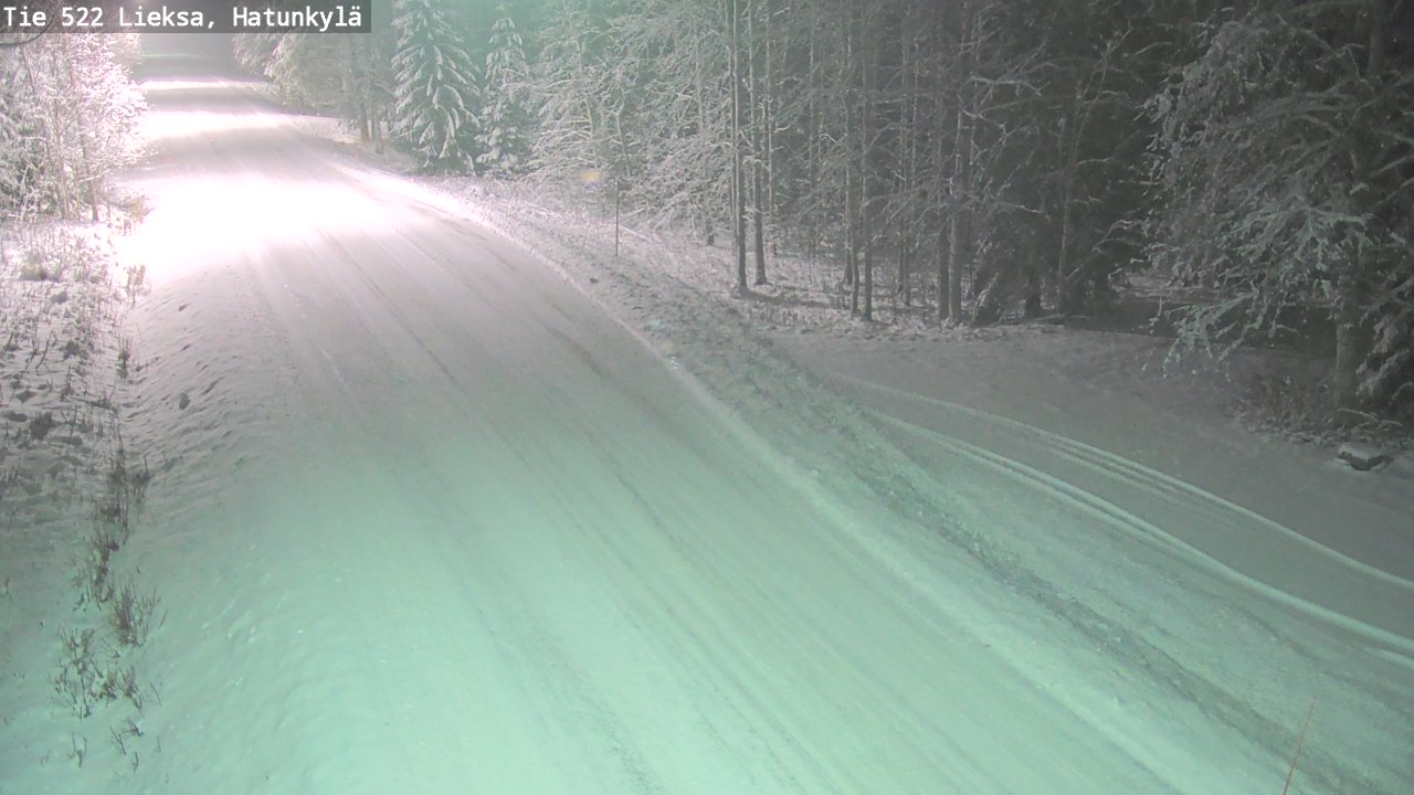 Weather Camera Image Road 522 Lieksa, Hatunkylä, Lieksa, Pohjois-Karjala