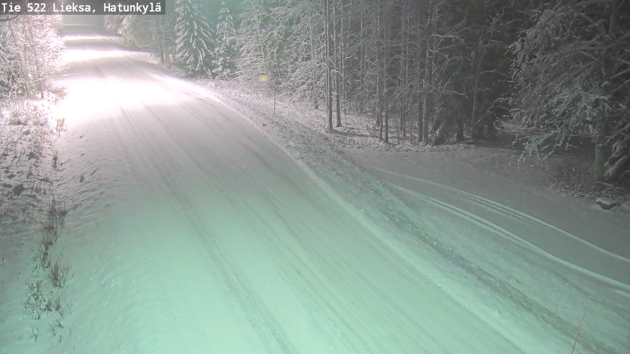 Weather Camera Image Road 522 Lieksa, Hatunkylä, Lieksa, Pohjois-Karjala