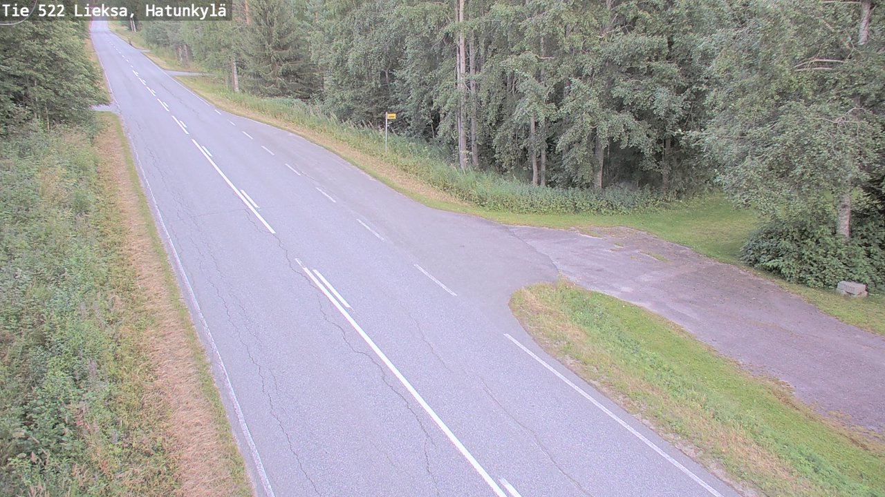 Kelikamerat Kuva Tie 522 Lieksa, Hatunkylä, Lieksa, Pohjois-Karjala