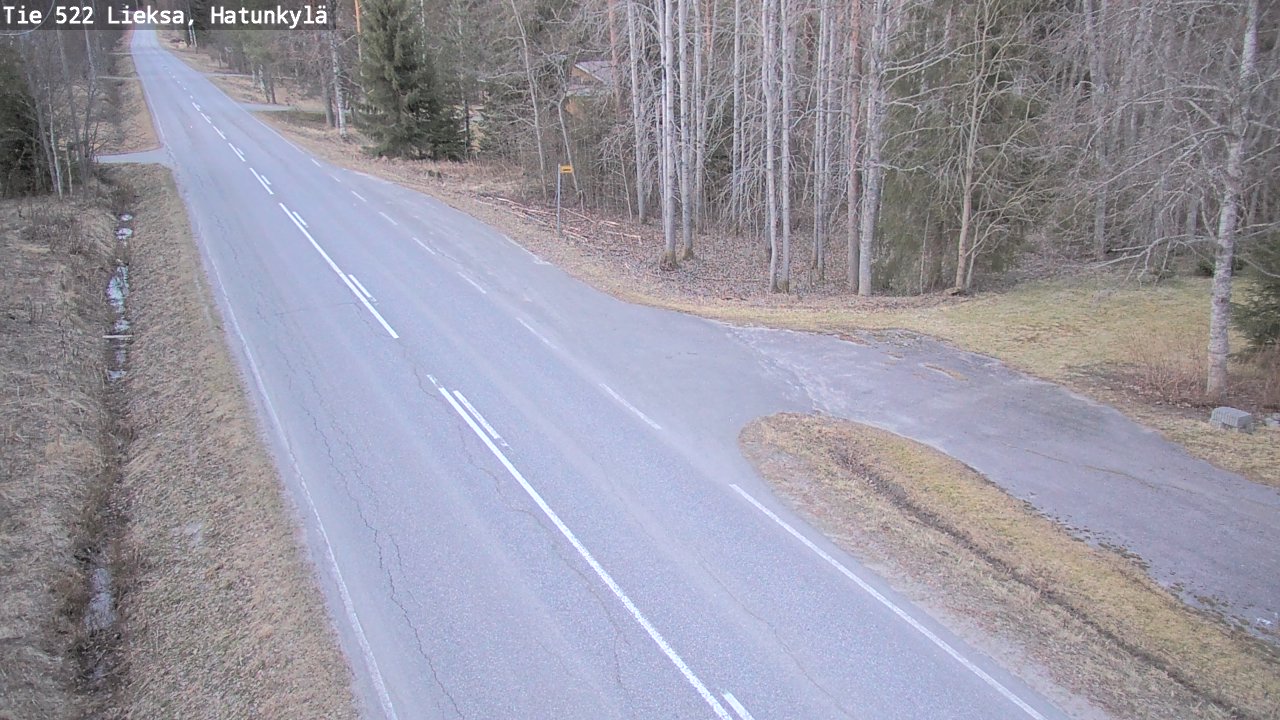 Weather Camera Image Väg 522 Lieksa, Hatunkylä, Lieksa, Pohjois-Karjala