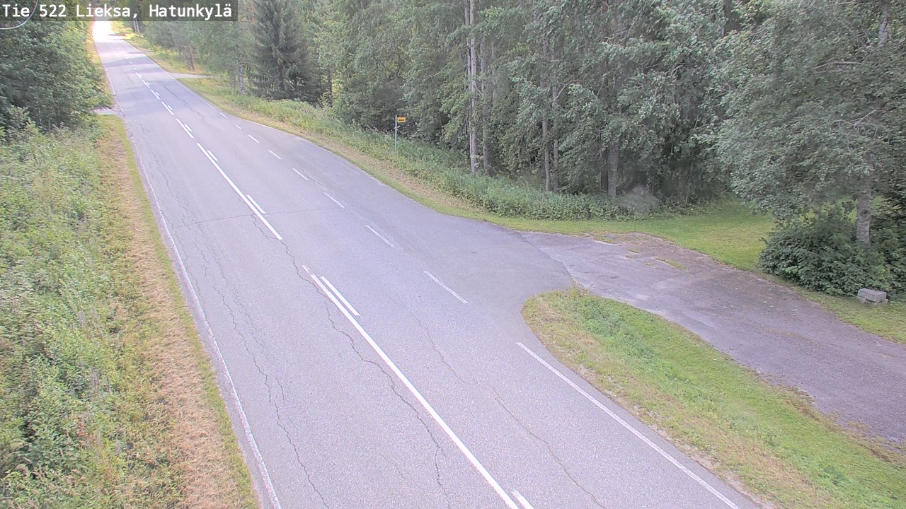 Kelikamerat Kuva Tie 522 Lieksa, Hatunkylä, Lieksa, Pohjois-Karjala
