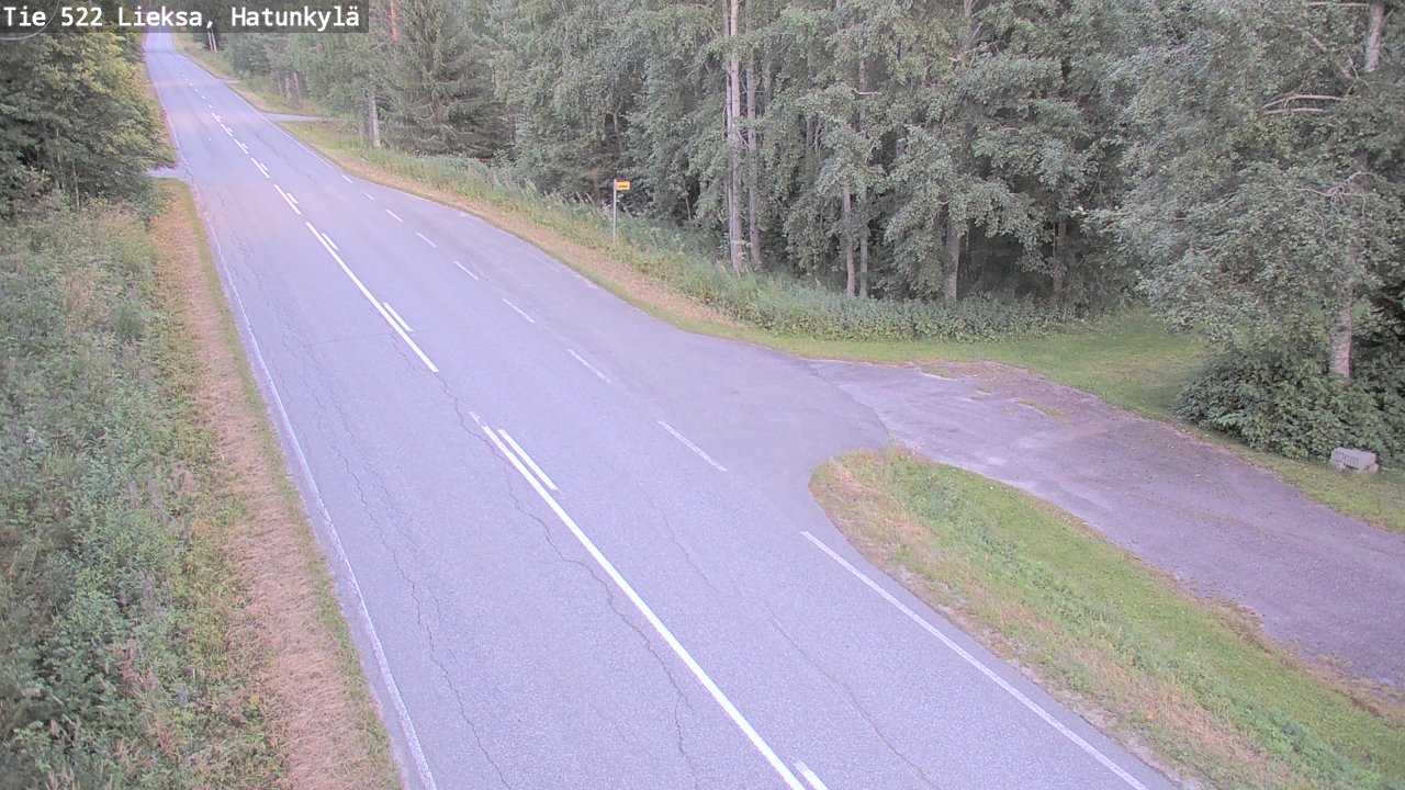 Kelikamerat Kuva Tie 522 Lieksa, Hatunkylä, Lieksa, Pohjois-Karjala