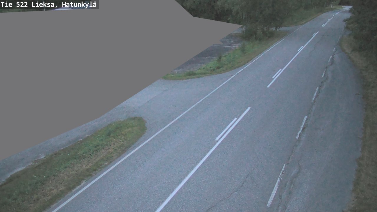 Kelikamerat Kuva Tie 522 Lieksa, Hatunkylä, Lieksa, Pohjois-Karjala