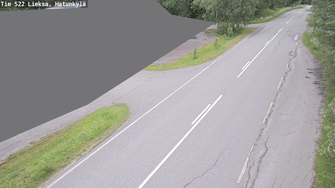 Weather Camera Image Road 522 Lieksa, Hatunkylä, Lieksa, Pohjois-Karjala