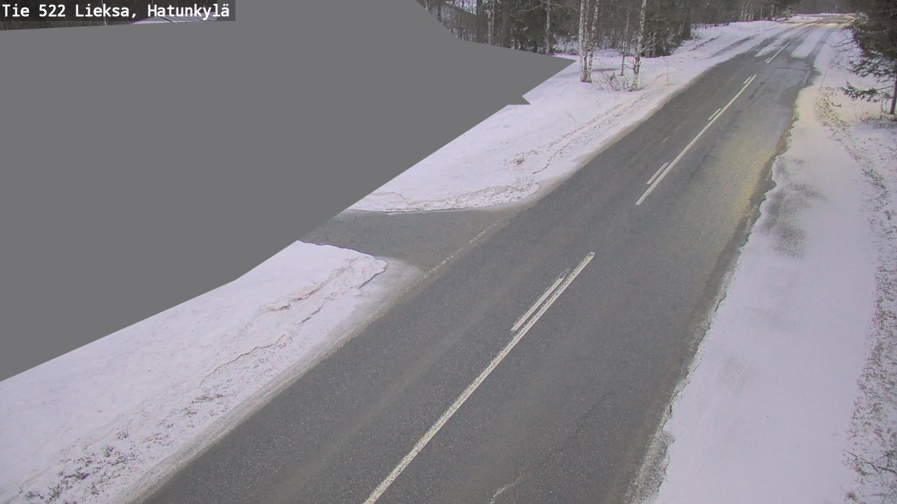 Kelikamerat Kuva Tie 522 Lieksa, Hatunkylä, Lieksa, Pohjois-Karjala