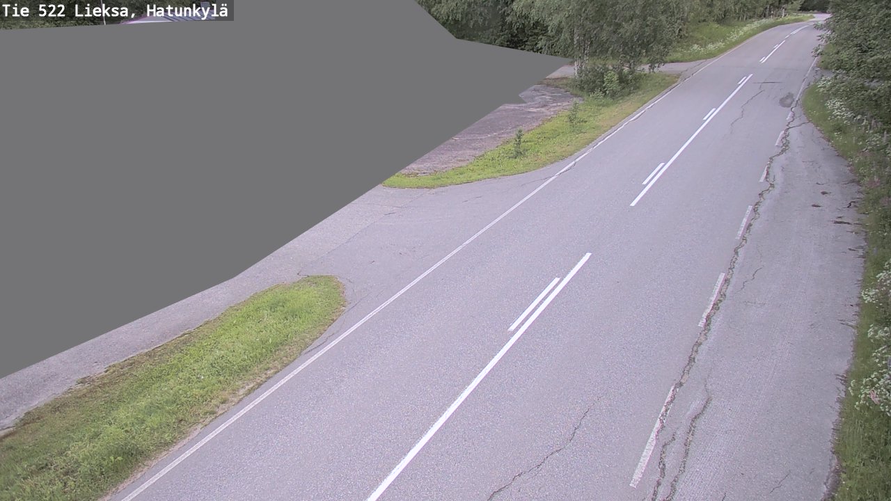 Weather Camera Image Road 522 Lieksa, Hatunkylä, Lieksa, Pohjois-Karjala