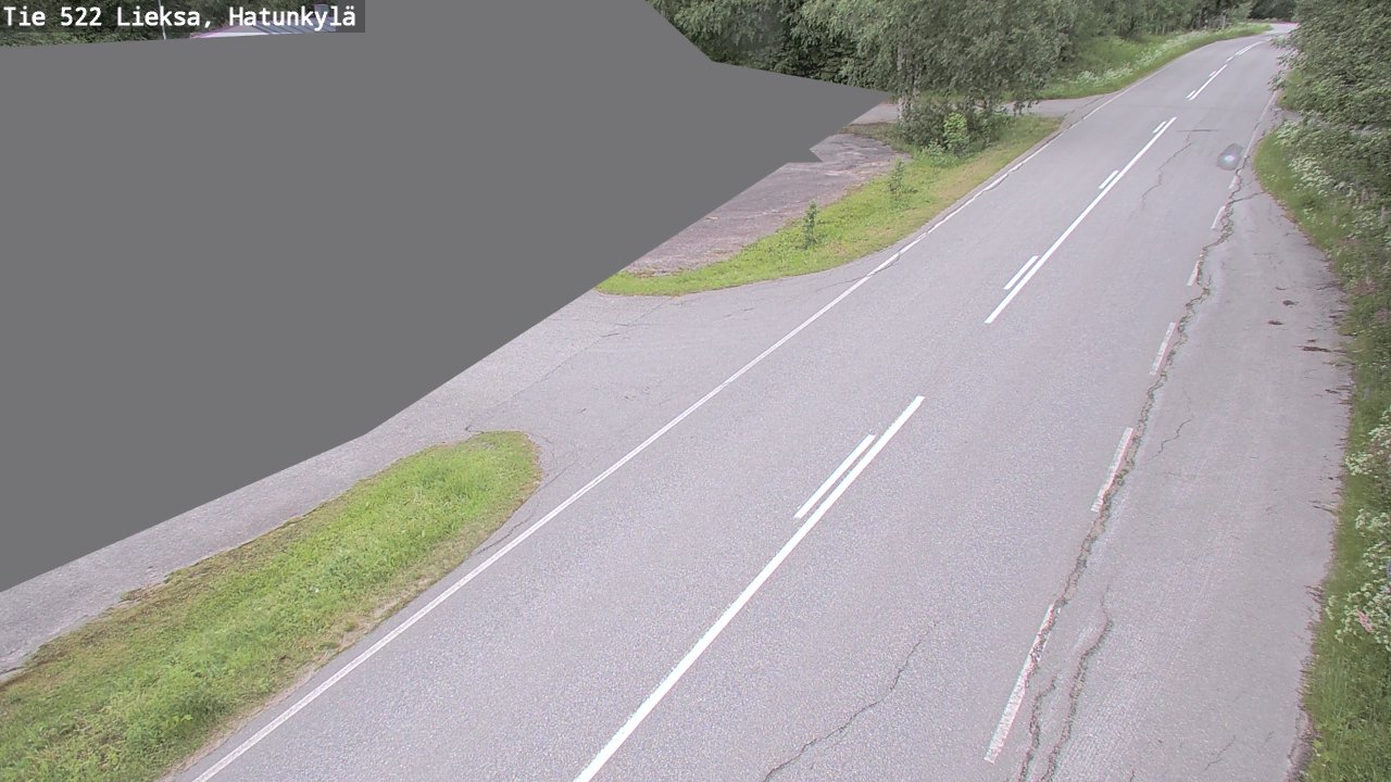 Weather Camera Image Road 522 Lieksa, Hatunkylä, Lieksa, Pohjois-Karjala