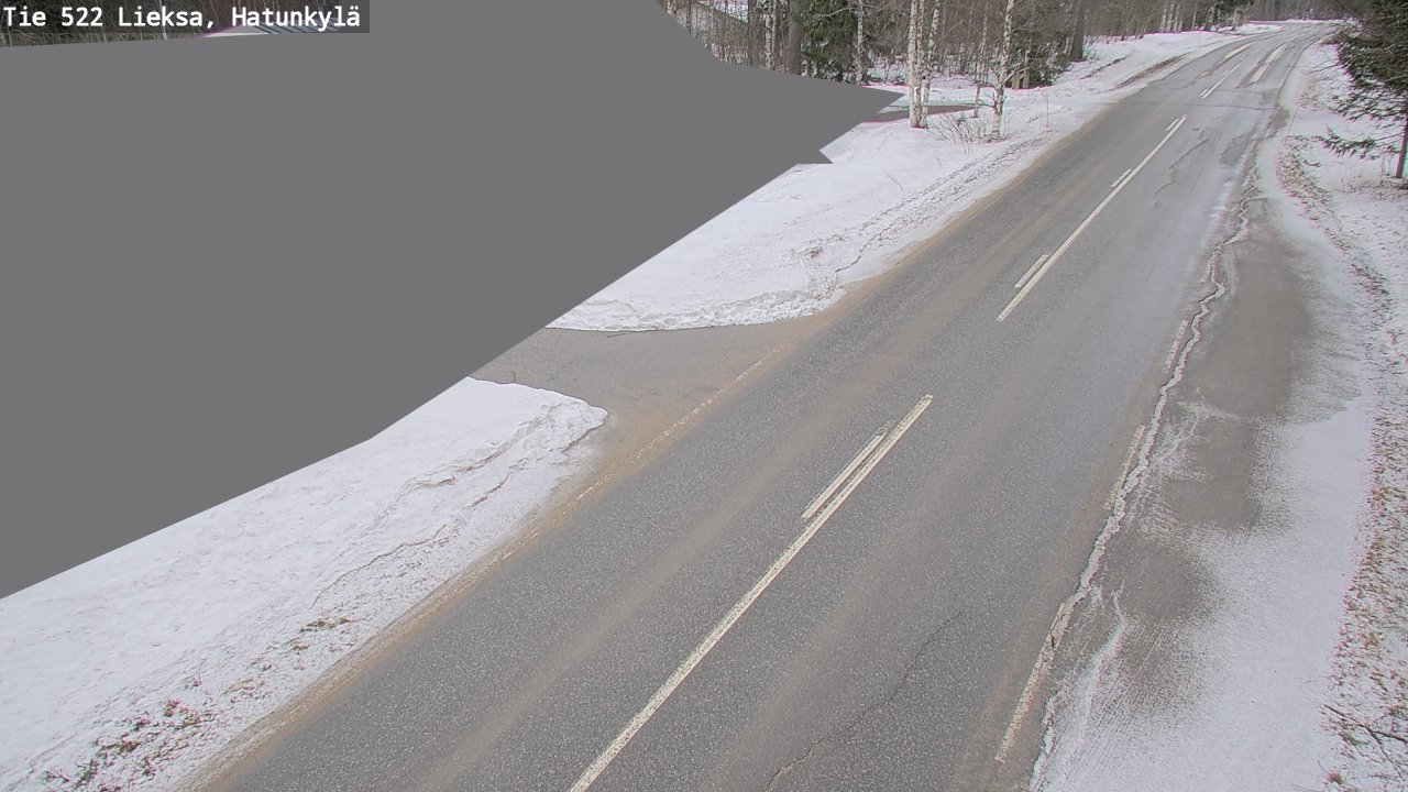 Kelikamerat Kuva Tie 522 Lieksa, Hatunkylä, Lieksa, Pohjois-Karjala