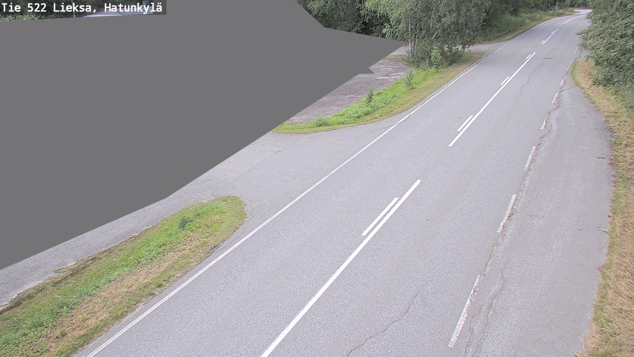 Kelikamerat Kuva Tie 522 Lieksa, Hatunkylä, Lieksa, Pohjois-Karjala
