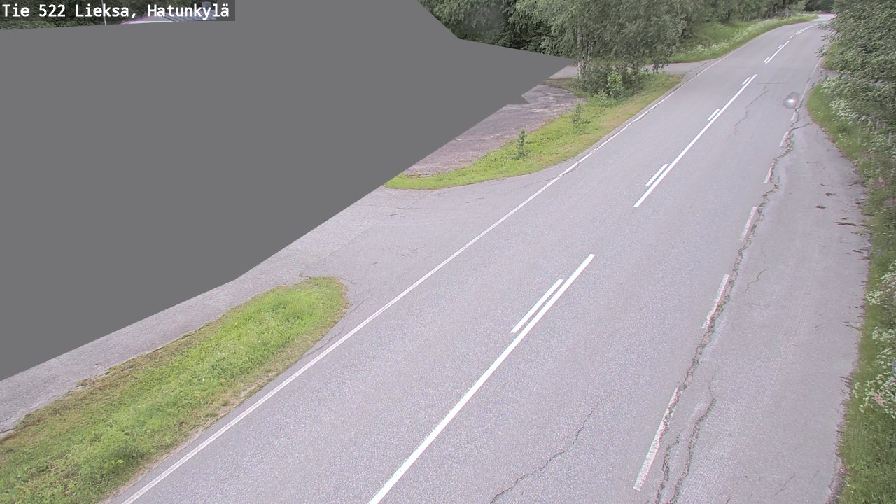 Weather Camera Image Road 522 Lieksa, Hatunkylä, Lieksa, Pohjois-Karjala