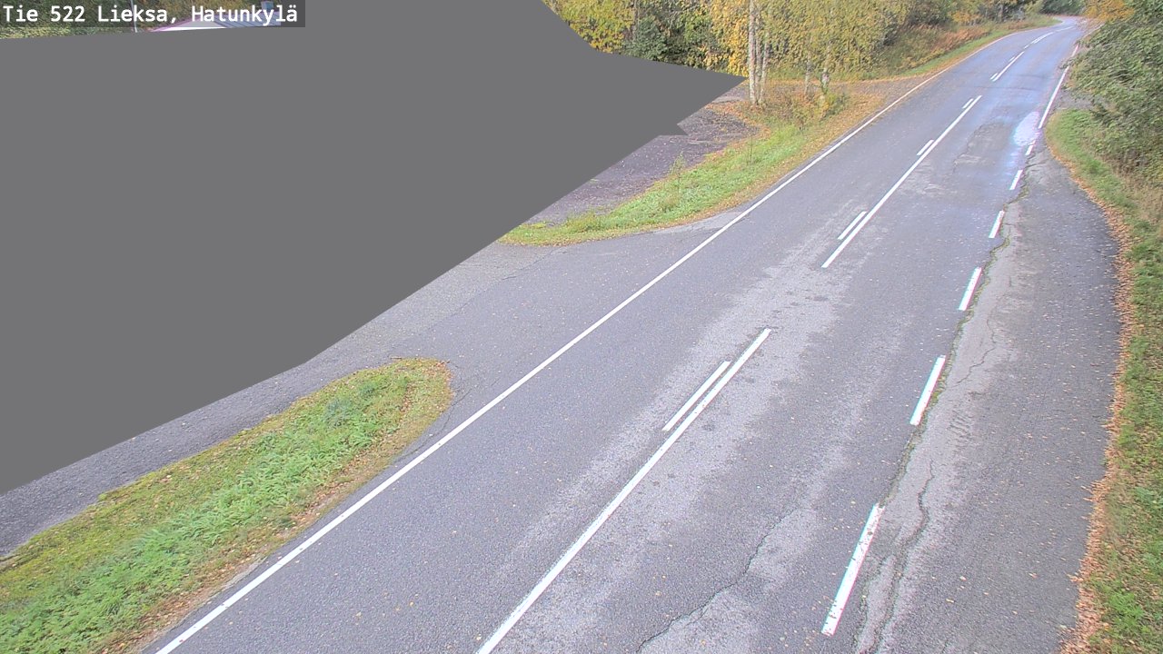 Weather Camera Image Road 522 Lieksa, Hatunkylä, Lieksa, Pohjois-Karjala