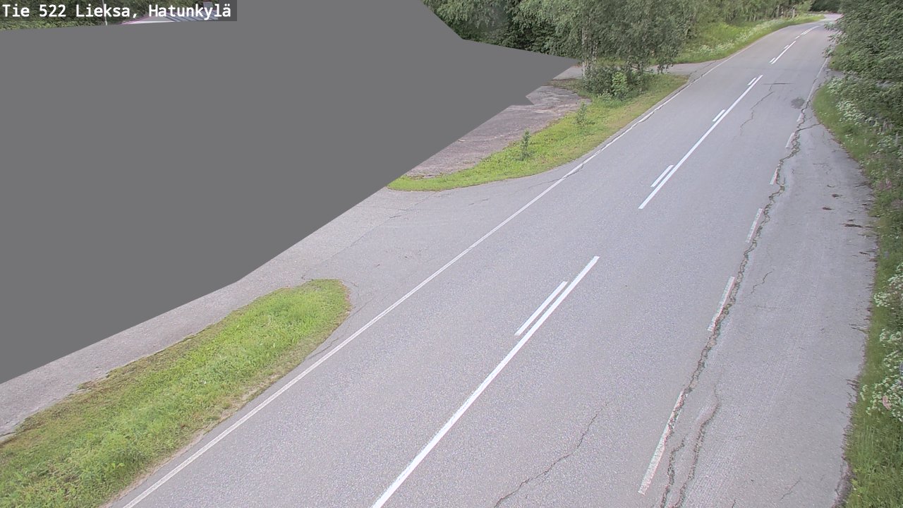 Weather Camera Image Road 522 Lieksa, Hatunkylä, Lieksa, Pohjois-Karjala