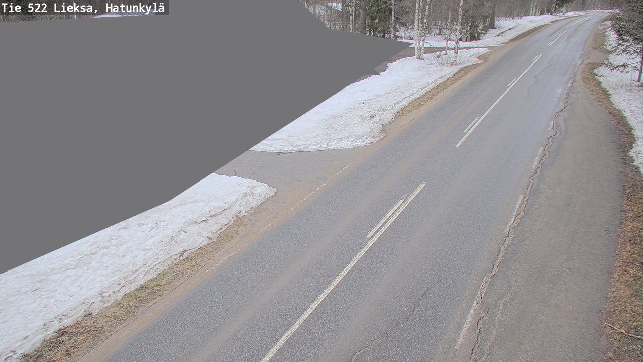 Weather Camera Image Road 522 Lieksa, Hatunkylä, Lieksa, Pohjois-Karjala