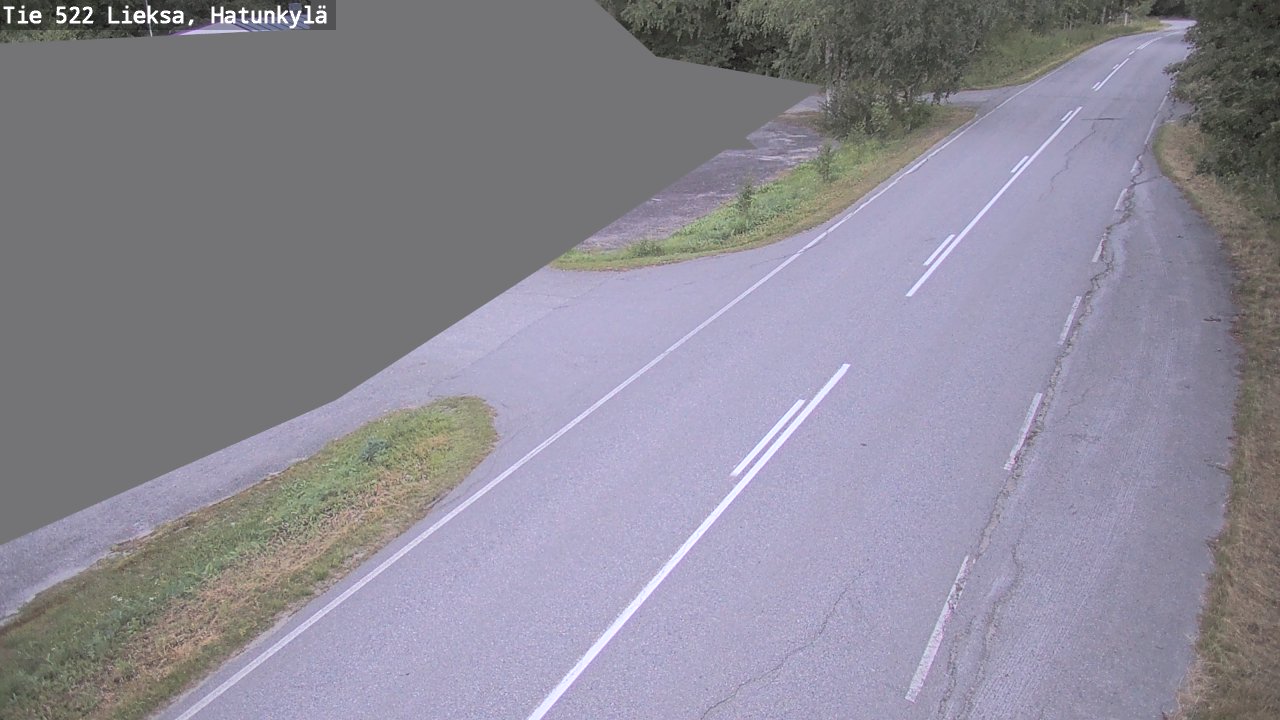 Kelikamerat Kuva Tie 522 Lieksa, Hatunkylä, Lieksa, Pohjois-Karjala