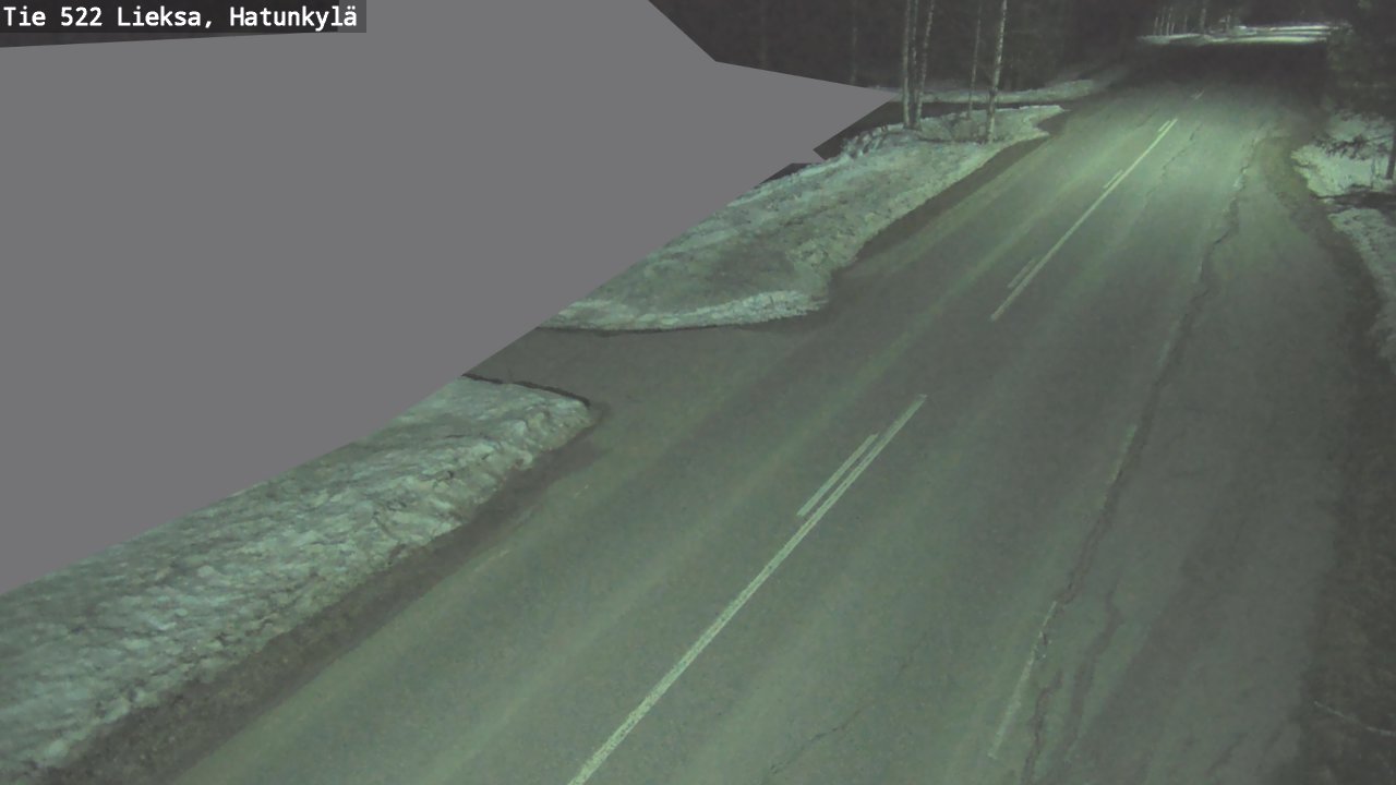 Kelikamerat Kuva Tie 522 Lieksa, Hatunkylä, Lieksa, Pohjois-Karjala