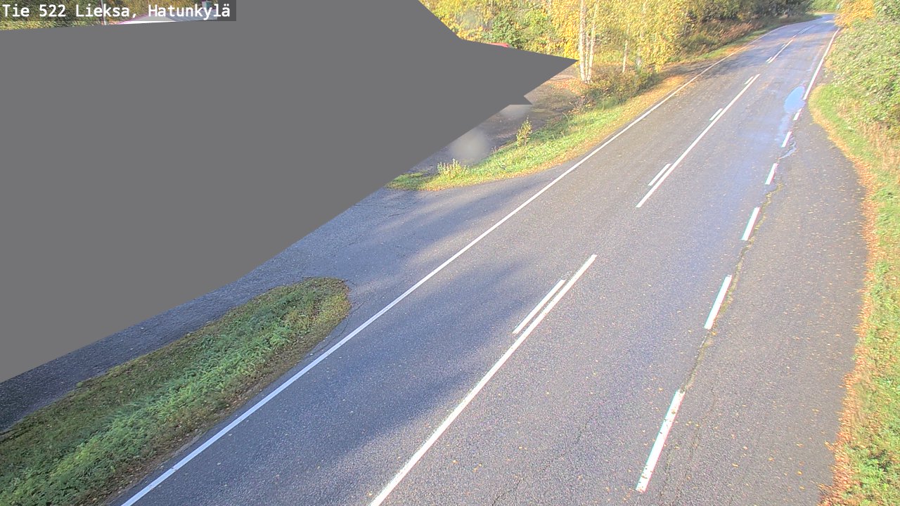 Weather Camera Image Road 522 Lieksa, Hatunkylä, Lieksa, Pohjois-Karjala