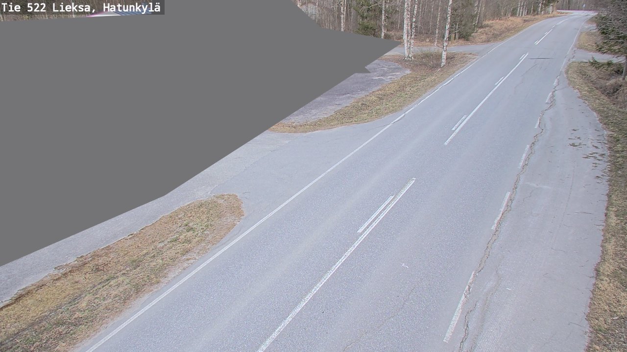 Weather Camera Image Road 522 Lieksa, Hatunkylä, Lieksa, Pohjois-Karjala