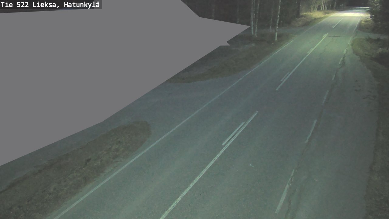 Kelikamerat Kuva Tie 522 Lieksa, Hatunkylä, Lieksa, Pohjois-Karjala