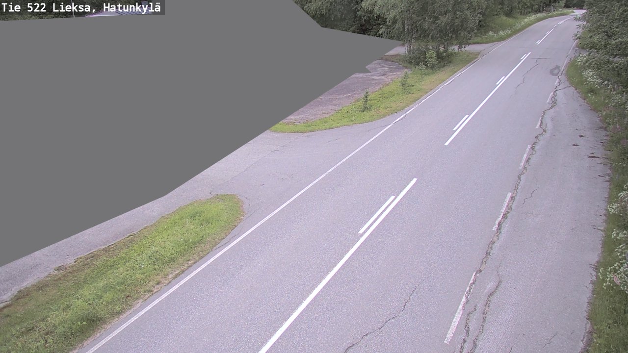 Weather Camera Image Road 522 Lieksa, Hatunkylä, Lieksa, Pohjois-Karjala