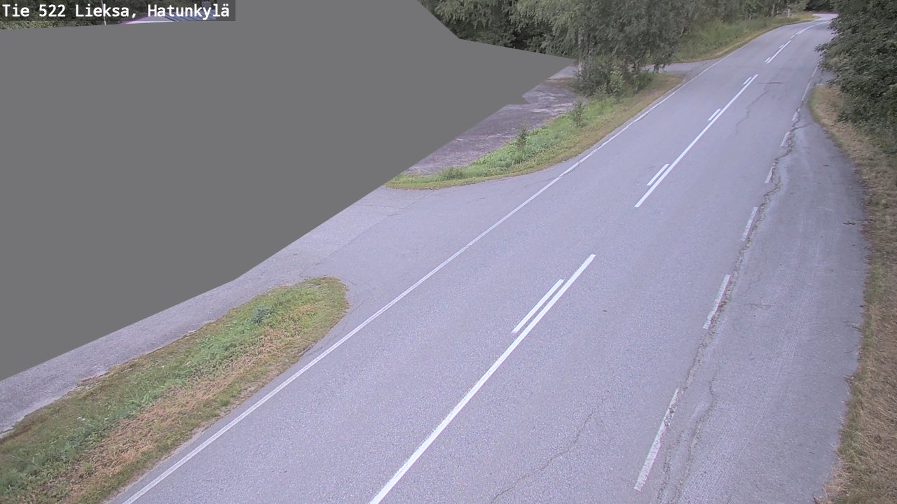 Kelikamerat Kuva Tie 522 Lieksa, Hatunkylä, Lieksa, Pohjois-Karjala
