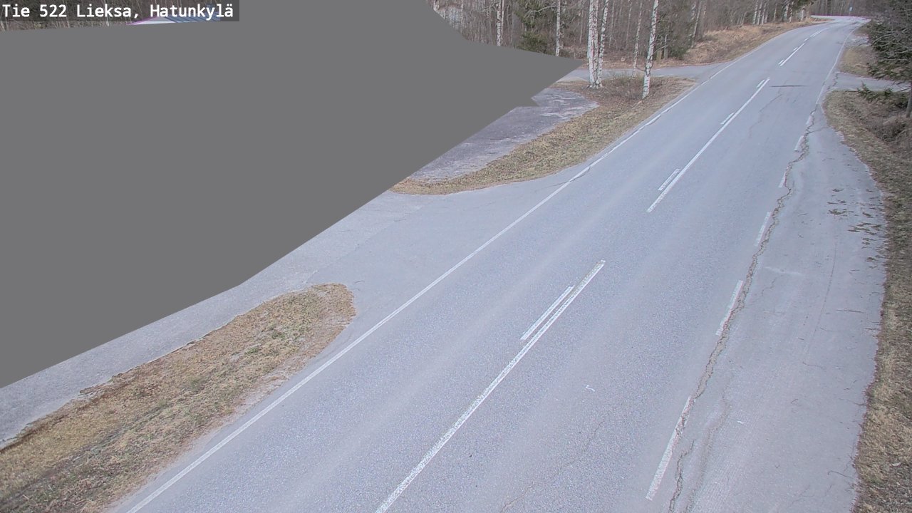 Weather Camera Image Road 522 Lieksa, Hatunkylä, Lieksa, Pohjois-Karjala
