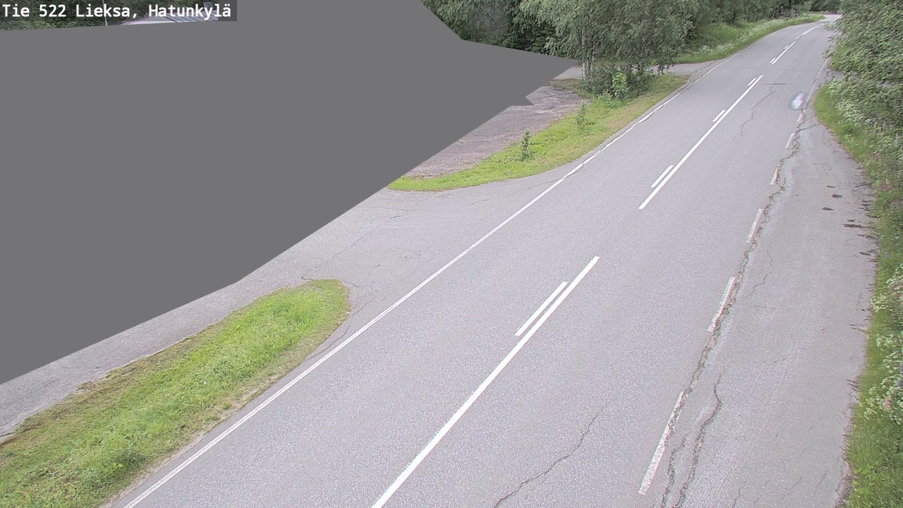 Weather Camera Image Road 522 Lieksa, Hatunkylä, Lieksa, Pohjois-Karjala