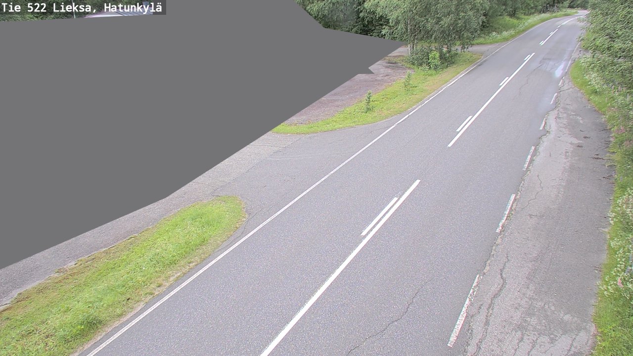 Weather Camera Image Road 522 Lieksa, Hatunkylä, Lieksa, Pohjois-Karjala