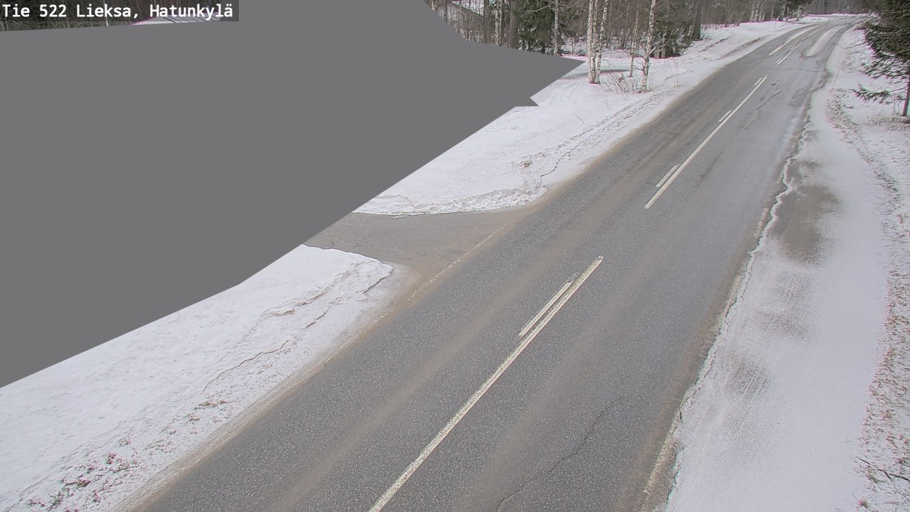 Kelikamerat Kuva Tie 522 Lieksa, Hatunkylä, Lieksa, Pohjois-Karjala