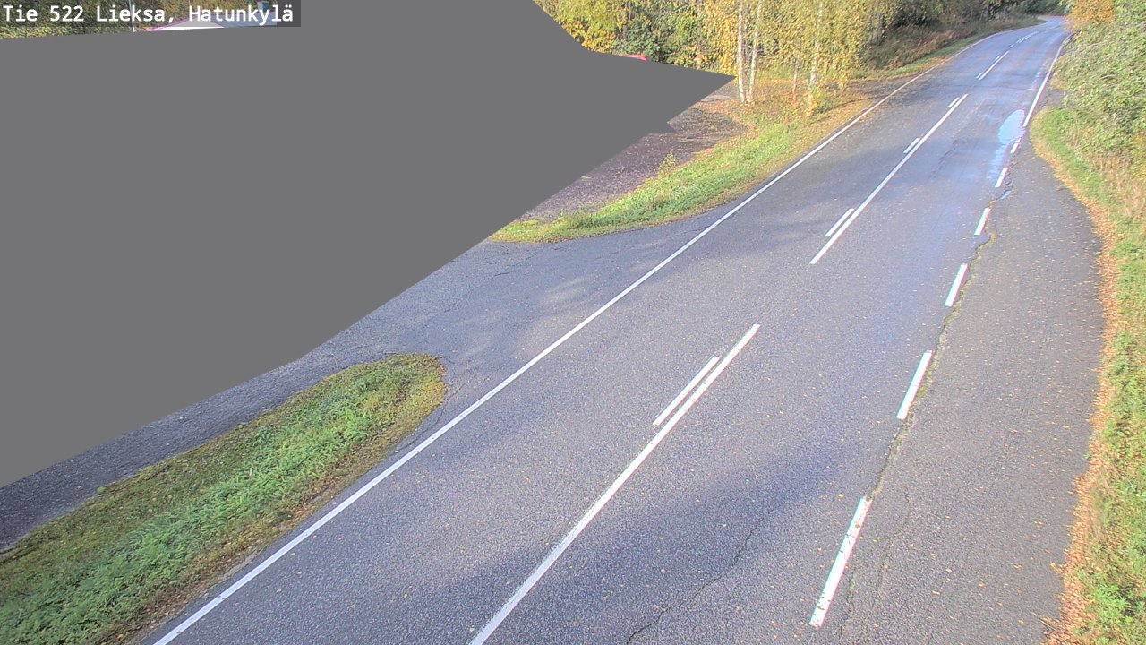 Weather Camera Image Road 522 Lieksa, Hatunkylä, Lieksa, Pohjois-Karjala