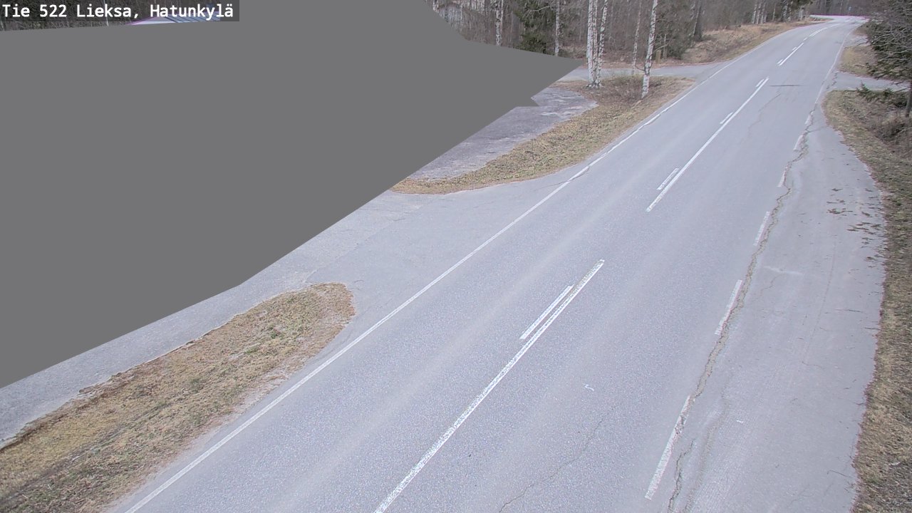 Kelikamerat Kuva Tie 522 Lieksa, Hatunkylä, Lieksa, Pohjois-Karjala