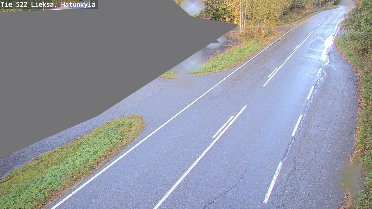 Weather Camera Image Road 522 Lieksa, Hatunkylä, Lieksa, Pohjois-Karjala