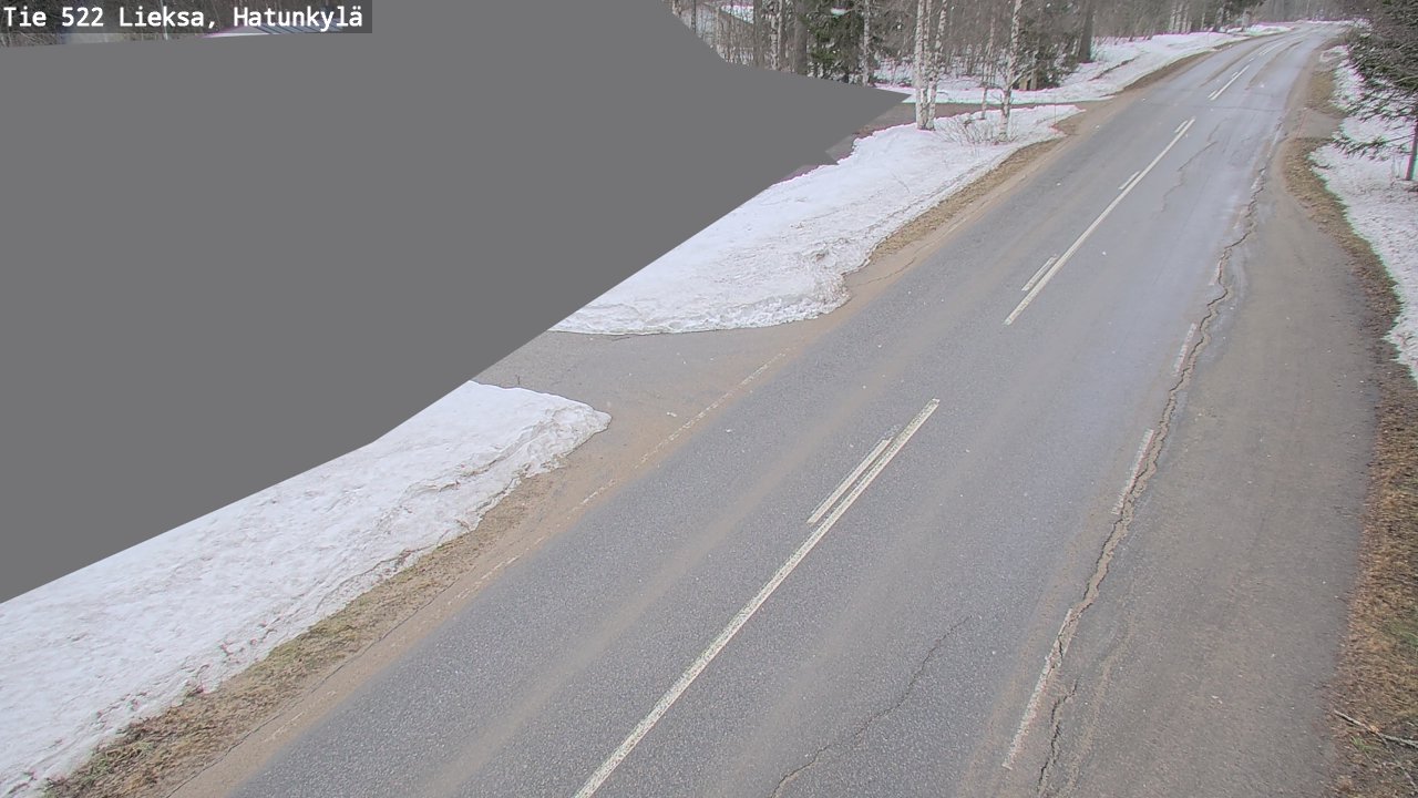 Weather Camera Image Road 522 Lieksa, Hatunkylä, Lieksa, Pohjois-Karjala