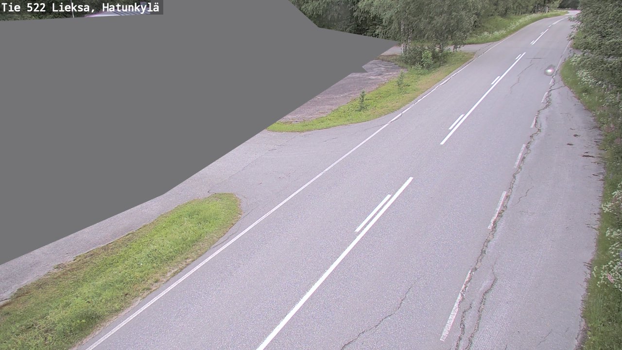 Weather Camera Image Road 522 Lieksa, Hatunkylä, Lieksa, Pohjois-Karjala