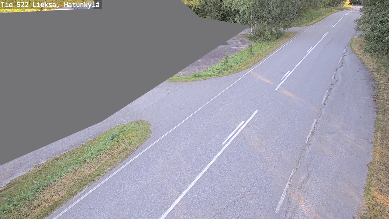 Weather Camera Image Road 522 Lieksa, Hatunkylä, Lieksa, Pohjois-Karjala
