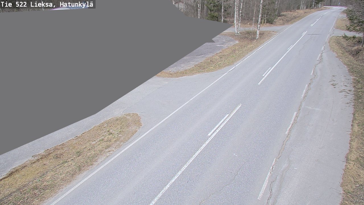 Kelikamerat Kuva Tie 522 Lieksa, Hatunkylä, Lieksa, Pohjois-Karjala