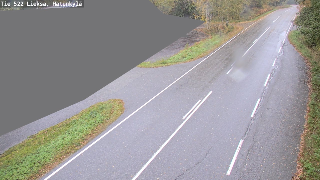 Weather Camera Image Road 522 Lieksa, Hatunkylä, Lieksa, Pohjois-Karjala