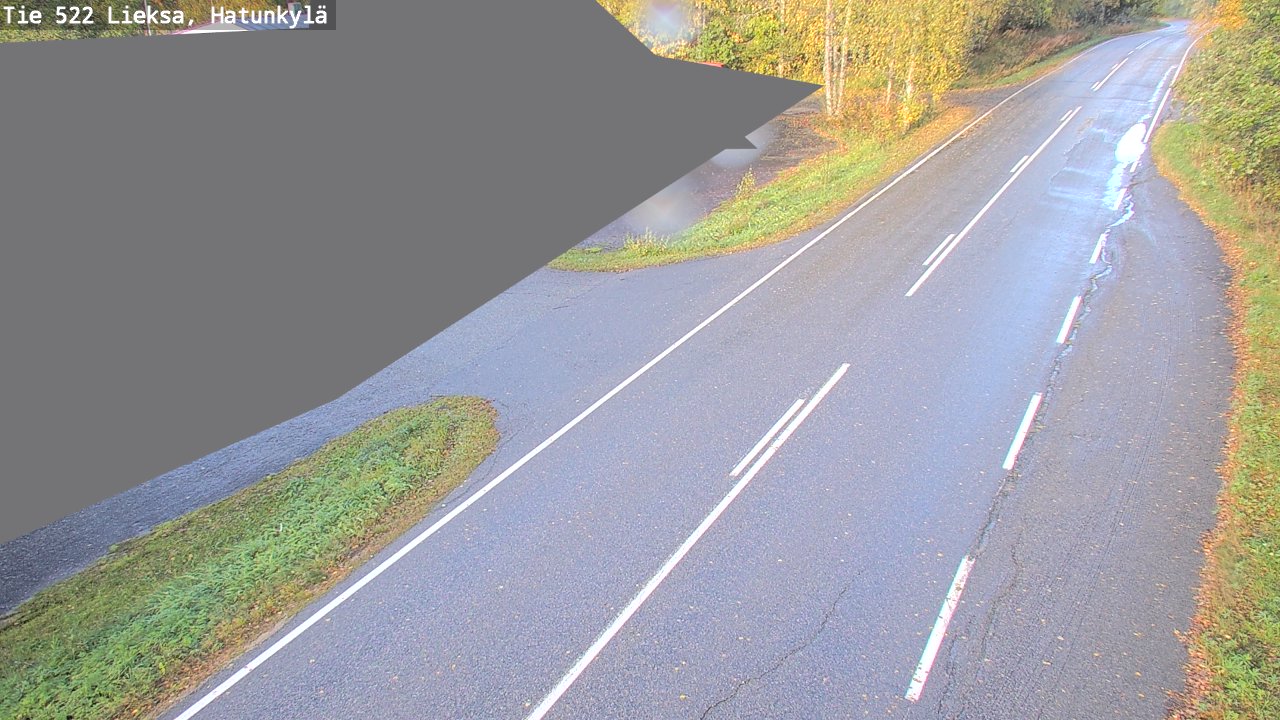 Weather Camera Image Road 522 Lieksa, Hatunkylä, Lieksa, Pohjois-Karjala
